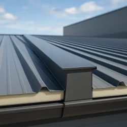 Por qué elegir panel sándwich tapajuntas en cubiertas metálicas con unión protegida y acabado sin tornillos