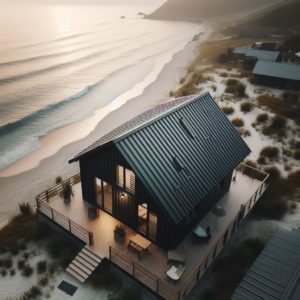 Panel Sandwich 3 grecas negro