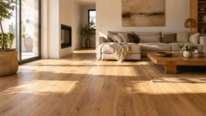 tarimas de madera en la decoración de interiores modernos
