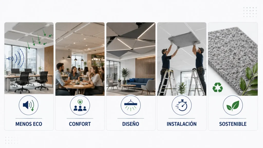 Ventajas de los falsos techos modernos