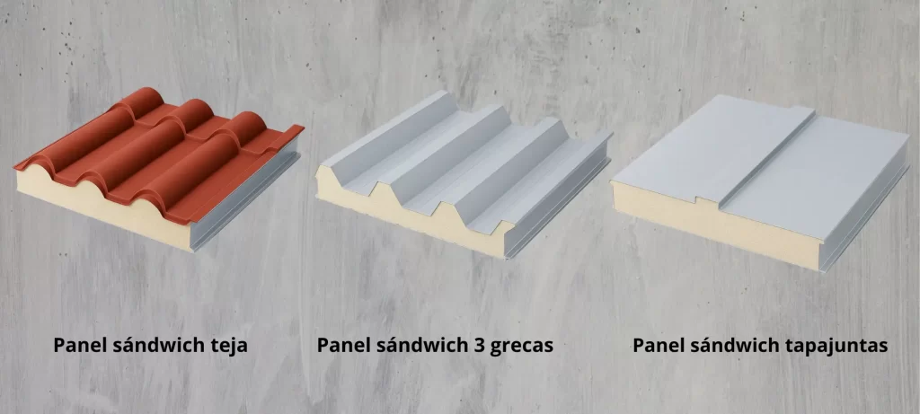acabados en panel sándwich
