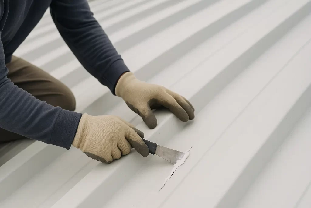 reparar panel sándwich