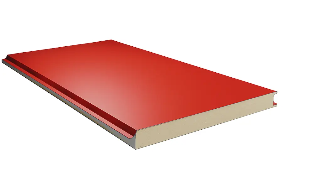 panel sandwich liso fachadas