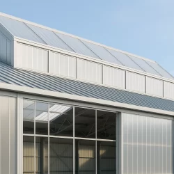 Iluminación natural en construcciones con paneles de policarbonato