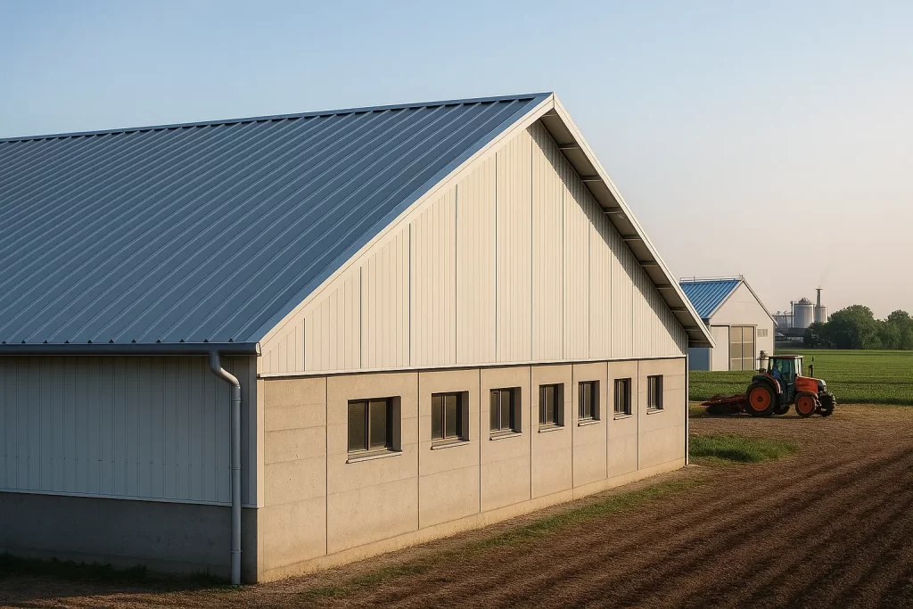 aplicaciones cubierta ganadera